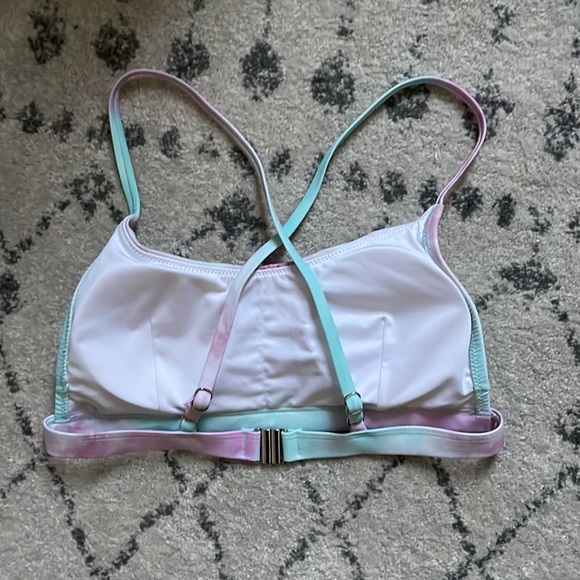 Tie Dye High Wasted Bathing Suit - Picture 7 of 8